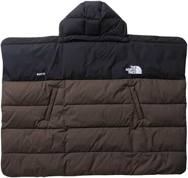 THE NORTH FACE フード付きブランケット 黒 THE NORTH FACE 2024秋冬 ザ・ノース・フェイス ジュニア キッズ